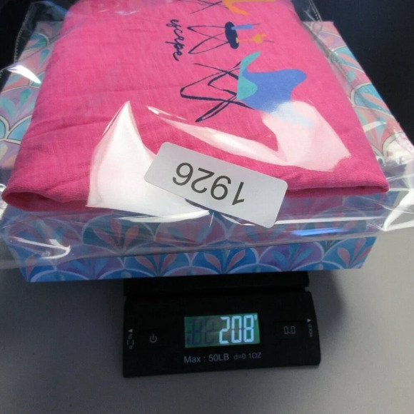 Habitat Women's Escape T Shirt Casual  XL Top Pink Cotton 3/4 Sleeve Camping 210 - Picture 15 of 15